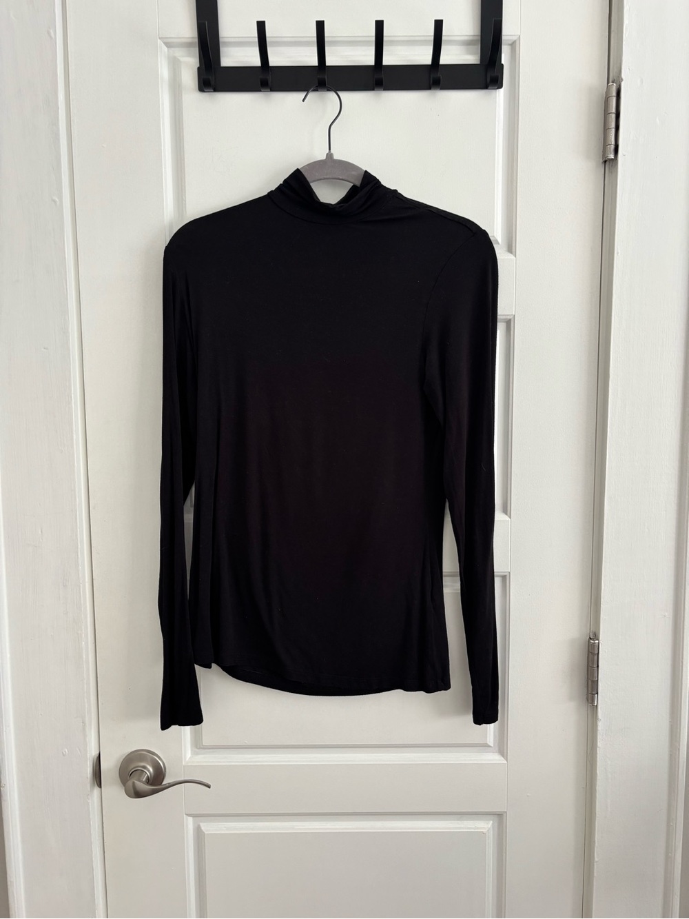 Primark Black Long Sleeve Mockneck Top
